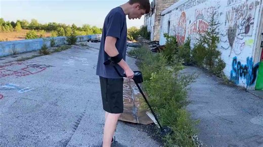 Metal Detecting At An Abandoned Race Track