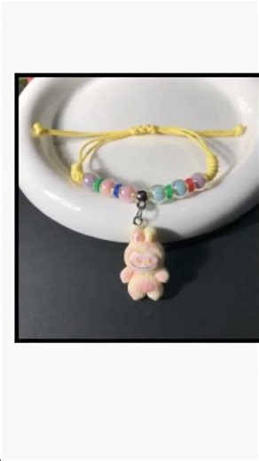 Little Trendy - Creative hand-woven Labub bracelet for girls