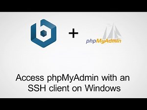 Connect to phpMyAdmin