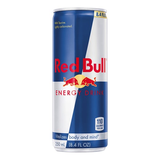 Red Bull Energy Drink, 80mg Caffeine, 8.4 fl oz Can