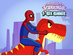 Play Spiderman T-Rex Runner | Free Online  Games. KidzSearch.com