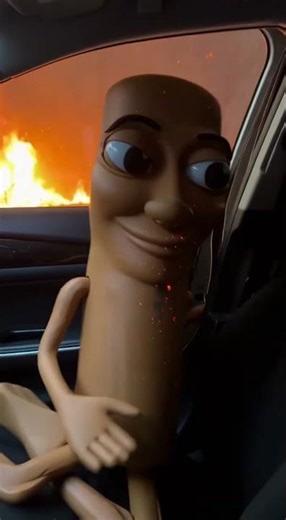 POV: Rescuing Tungtungtung Sahur from a Wildfire #brainrot