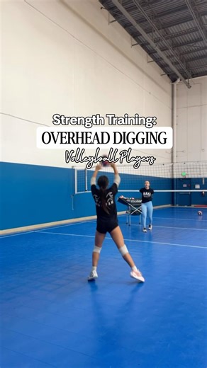 Volleyball Strength Training for Overhead Digging