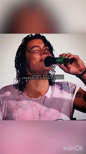 HARRY STYLES WORLD TOUR ANNOUNCEMENT #edit #harrystyles #WorldTourw