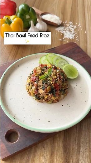 Thai Basil fried rice 😋