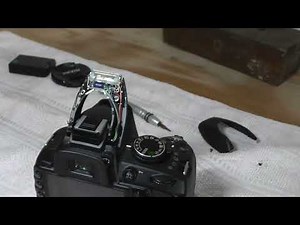Nikon D3100 Flash Repair Guide: Bulb (Xenon Tube) and Pop-Up Spring Replacement