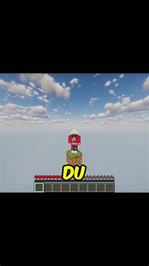 The VOID is terrifying... 💀 #OneBlock #TNTKUSH #shorts #minecraft