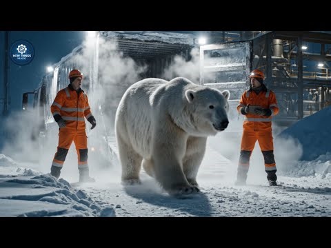 Inside the Bear Leather Factory — How Giant Bears Become Luxury Coats Powered by Mighty Machines