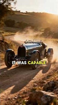 The birth of Bugatti: art meets speed and engineering mastery 🐎⚙️