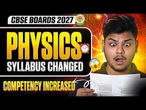 Class 12 Physics New Syllabus 2026-27 | CBSE New Syllabus 2027 | All Chapters | Cbse Latest News