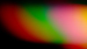 Download Prism Rainbow Light Flares Overlay on Black Background for free
