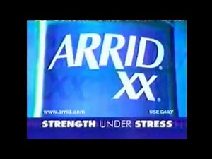 2001 Arrid XX Deodorant Commercial