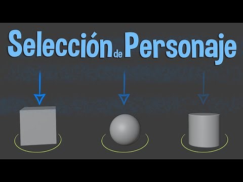Como crear selección de personaje en Unity