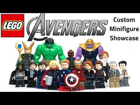 LEGO AVENGERS Custom Minifig Showcase - Road to Avengers: Endgame