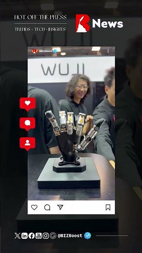 This Robotic Hand Moves Almost Like a Human 🤖✋ | The Future of Robotics