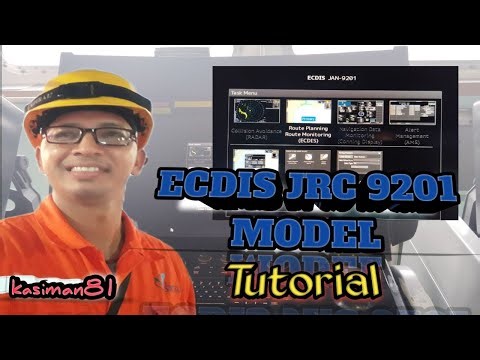 🤗👉ECDIS TUTORIAL TYPE JRC MODEL 9201🤗👇(DAY 10)