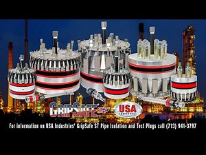 USA Industries/ GripSafe®ST Isolation & Test Pipe Plugs