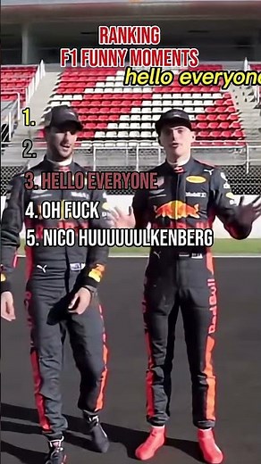 Ranking TOP 5 F1 Funny Moments — Part 4 💀😭