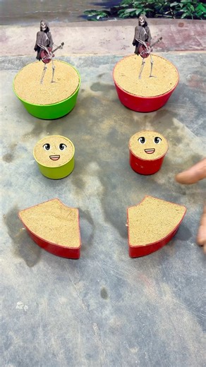 Sand Cake Cutting 😍 | Satisfying Sand Cake ASMR #shorts