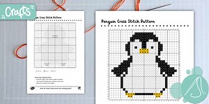 Penguin Pattern | Cross Stitch Crafts