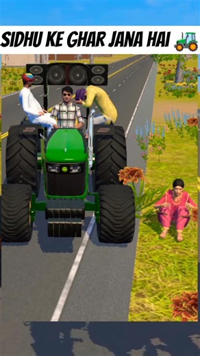 sidhu ke ghar jana hai hai 🚜 #viral #ytshorts #trending #shidhumoose @Gurpias1