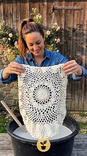DIY Cement Vase: Upcycle Tablecloth into Unique Home Decor