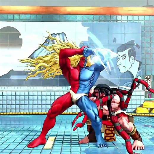 Gill Vs Necalli | Street Fighter V | Shorts | MjB Street Fighter