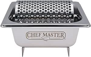 Butter Spreader Wheel, Griddle Butter Roller Saver That Can Hold 3 Sticks of Butters, Stainless Steel Butters Spreader for Breakfast, Tailgating, Picnics, Camping, Griddle Tools by Chef Master - 90244