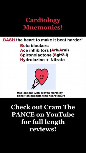 Check out Cram The PANCE on Youtube and Apple/Spotify podcasts for full length reviews! #paschool #medicalmnemonics #physicianassistantstudent #pastudent #pharmacystudent #nursingstudent #nursingschool #medstudent #usmlestep1 #pance #medicalschool #pastudentlife #pastudentproblems #paschooljourney #physicianassociate #usmle #nursepractitionerstudent