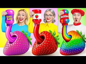 Me vs Grandma Cooking Challenge | Crazy Cooking Battle by Multi DO Challenge