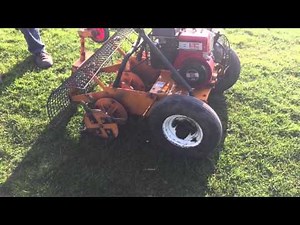 Sisis Auto-slit Lawn Aerator/Slitter/spiker