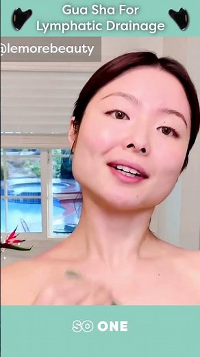 Gua Sha DEPUFF & GLOW FAST! 💆🏻‍♀️✨ Lymphatic Drainage