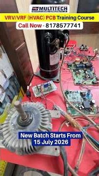 HVAC PCB Training | VRV VRV PCB Repairing Course | PCB VRV VRV Repairing | Multitech institute
