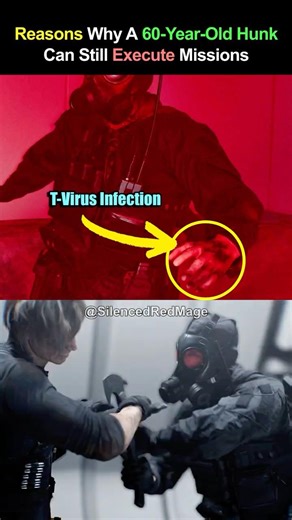 60-Year-Old Hunk Is Infected With The T-Virus #residentevilrequiem #residentevil9