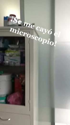 Accidente con el microscopio #microscopio #ajuste #reparación