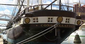 USS Constellation Education Center, water taxi terminal opens in Inner Harbor