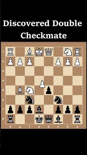"Discovered Double Checkmate" in Scotch Gambit