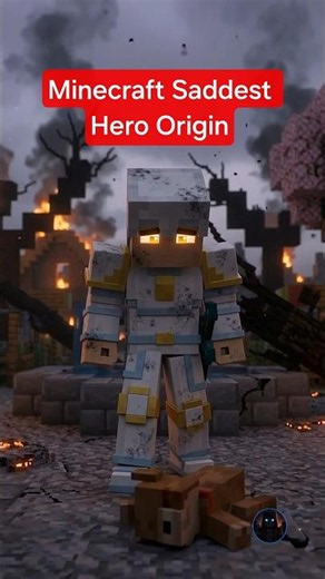 Minecraft's Saddest Hero Origin Story #minecraft #cinematic #minecraftshorts