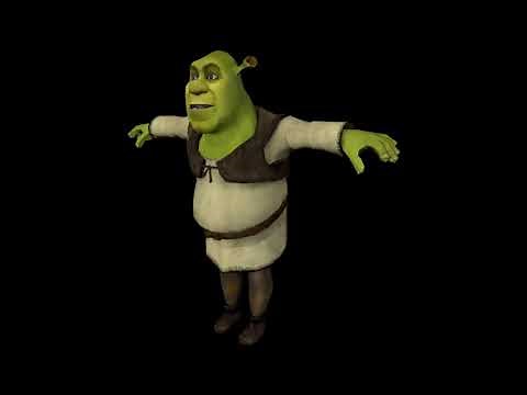 Shrek 2 - Shrek Voice Clips (Gameplay & Cutscenes)