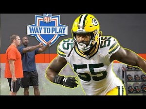 Pass Rush Drills: Za'Darius Smith's Acceleration, Hands & Push-Pull Move | Way to Play