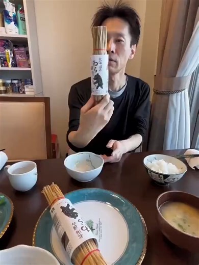 日本高级纳豆的正确食用方法。 | how to eat it correctly