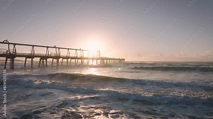 Seaway Jetty Gold Coast Sunrise