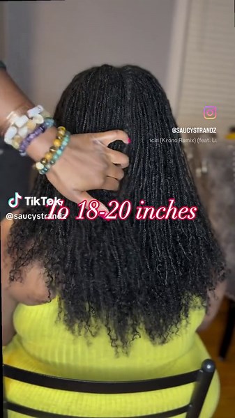 Located in Brooklyn, NY Who else is ready to add some extensions to their microlocs ! 18-20 inch braid extensions ✨ Inbox me ✨ #microlocsjourney #microlocnyc #microlocsbrooklyn