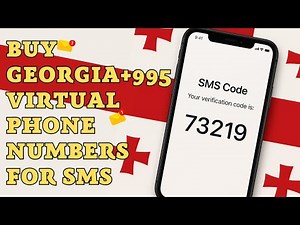 Virtual numbers from Georgia | Receive SMS online to virtual phone number in Georgia