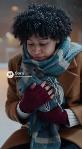 Frozen Bunny at a Bus Stop… Then This Happened 🐰❄️