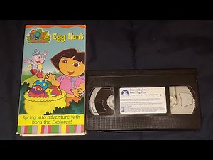 Closing Of Dora The Explorer: Egg Hunt VHS From 2004