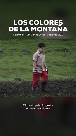 Niños encuentran un campo minado Los colores de la montaña
