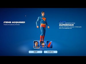 How to Get SUPERMAN SKIN *NOW* in Fortnite! (EARLY)