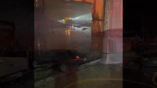 Firefighters worked through the early morning hours to extinguish a stubborn commercial building fire in Boyle Heights after receiving reports of smoke and flames at 1:15 a.m. on Friday, November 21, 2025. The blaze involved a roughly 100' x 100' metal-clad structure filled with a large volume of contents, which fueled rapid fire growth. Due to concerns about structural integrity, Incident Command kept all crews in a defensive posture, attacking the flames from the exterior using ladder pipes, w