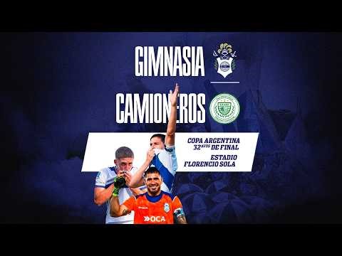 🔴EN VIVO | GIMNASIA - CAMIONEROS | COPA ARGENTINA 2026 | TIEMPO DE FÚTBOL